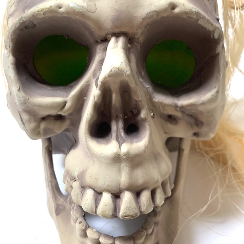 Creepy Light Up Skull